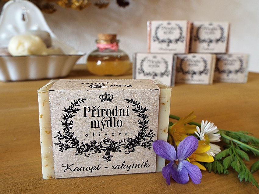 Konopí-rakytník mýdlo 50 g